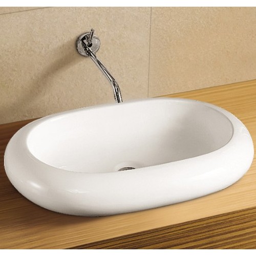 Раковина накладная WeltWasser ELBACH 3075 63.5x42