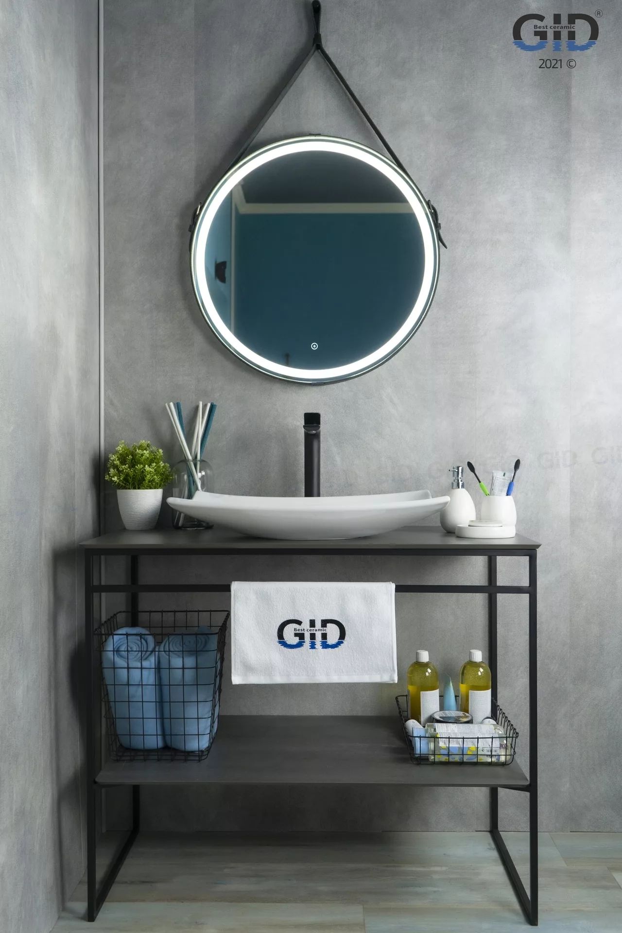 Умывальник Gid N9177 60x39, 51170