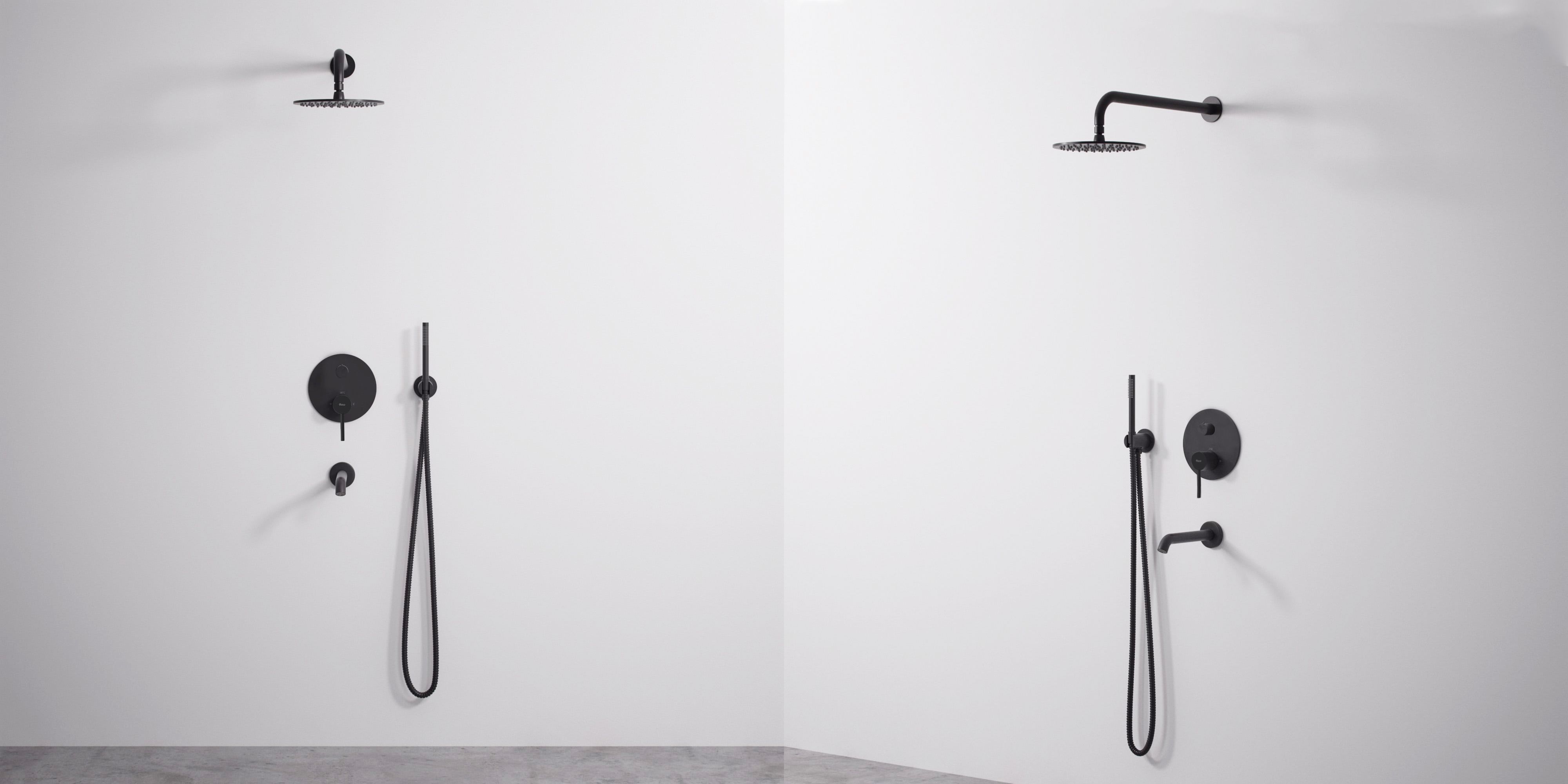 Душевая система Rea Lungo Black, REA-P4112