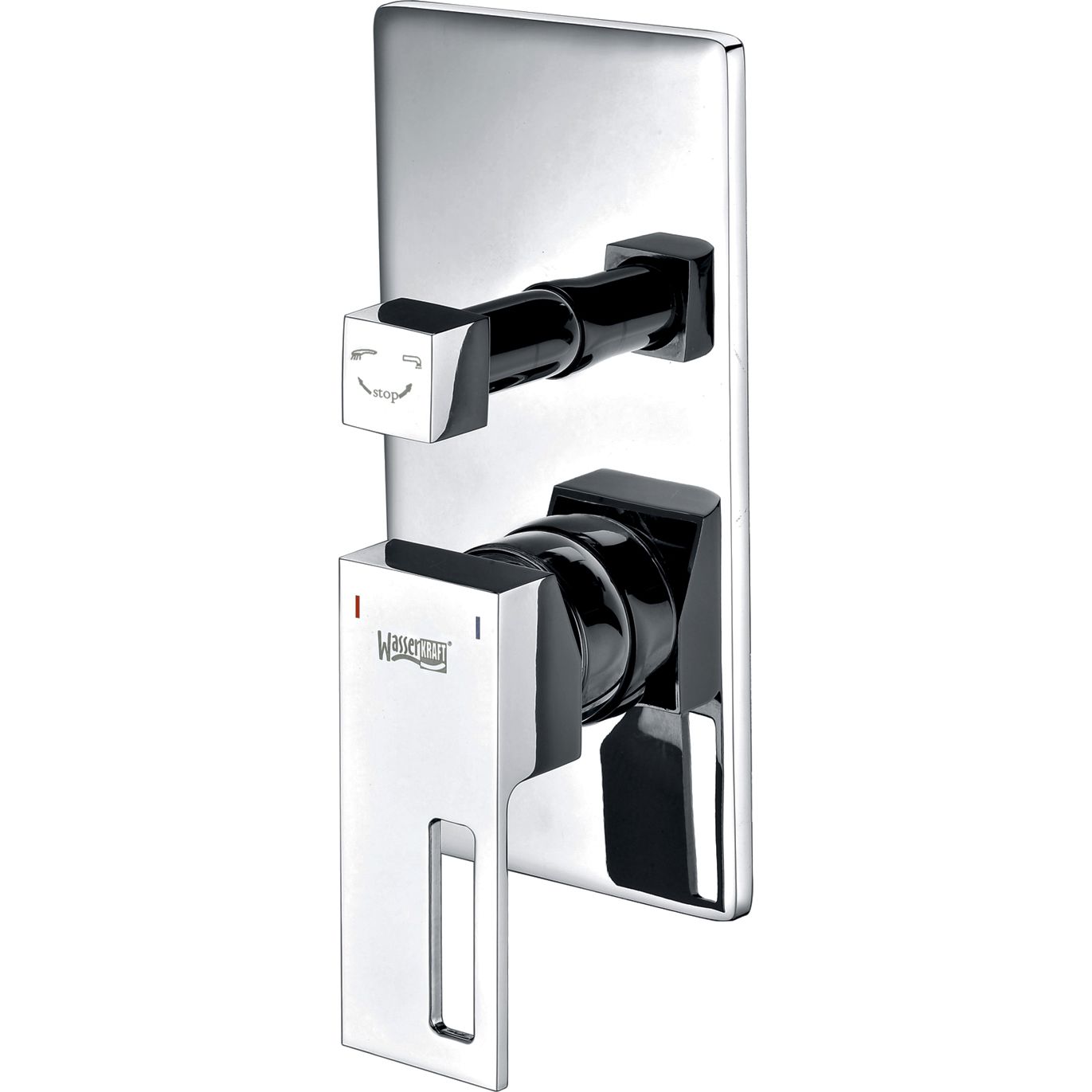 Смеситель для ванны и душа WasserKRAFT Alme, 1541