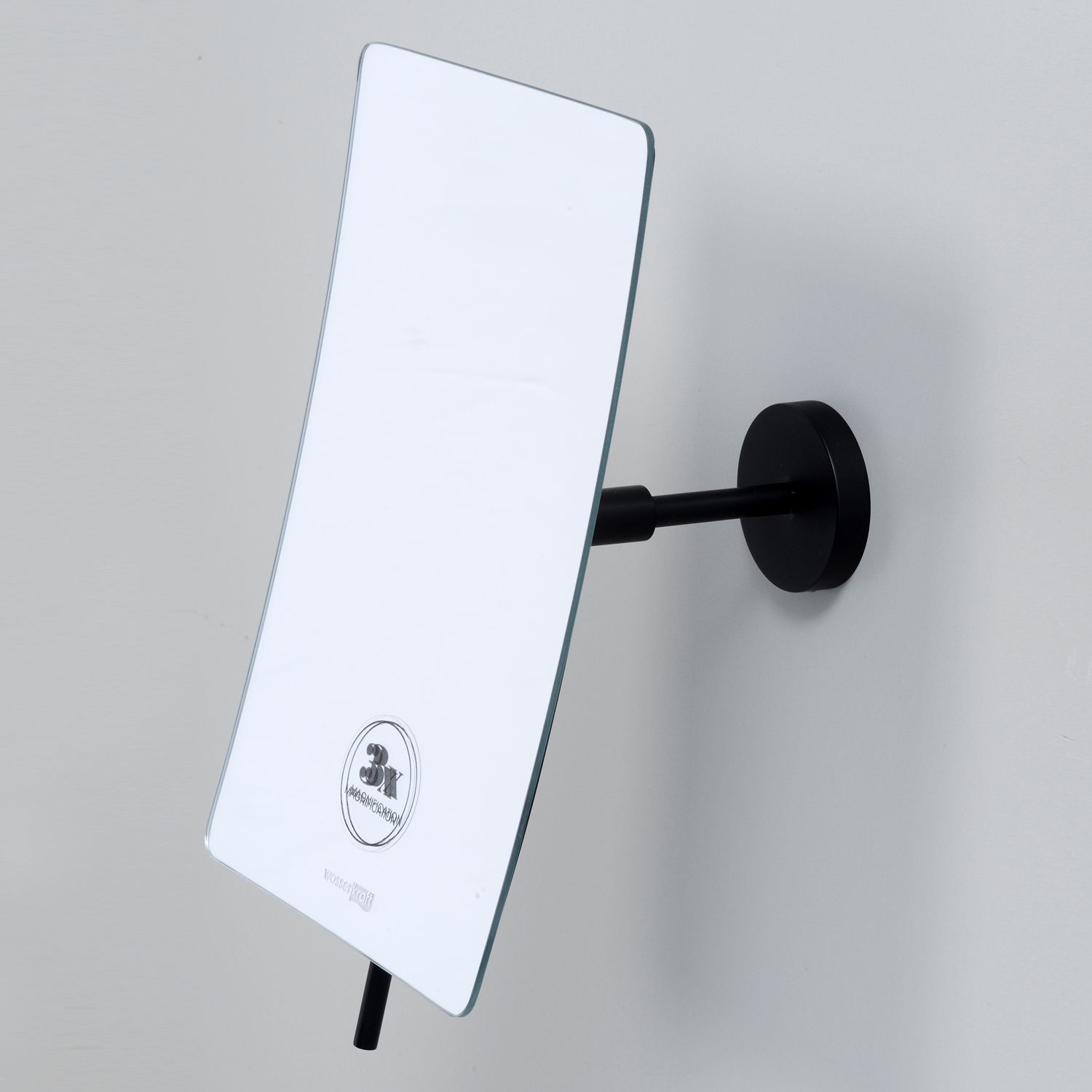 Зеркало с 3-х кратным увеличением WasserKRAFT, K-1001BLACK