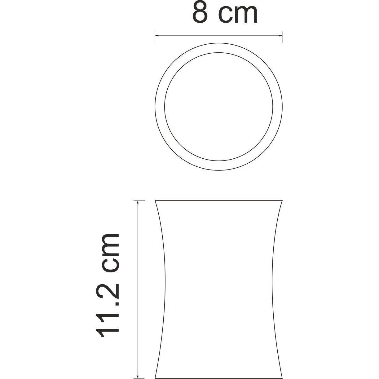 Стакан для зубных щеток WasserKRAFT Salm, K-7628