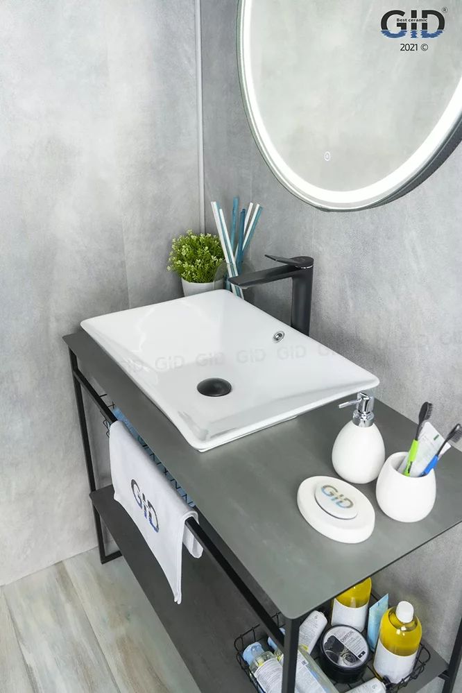 Умывальник Gid N9212 56x38, 51131