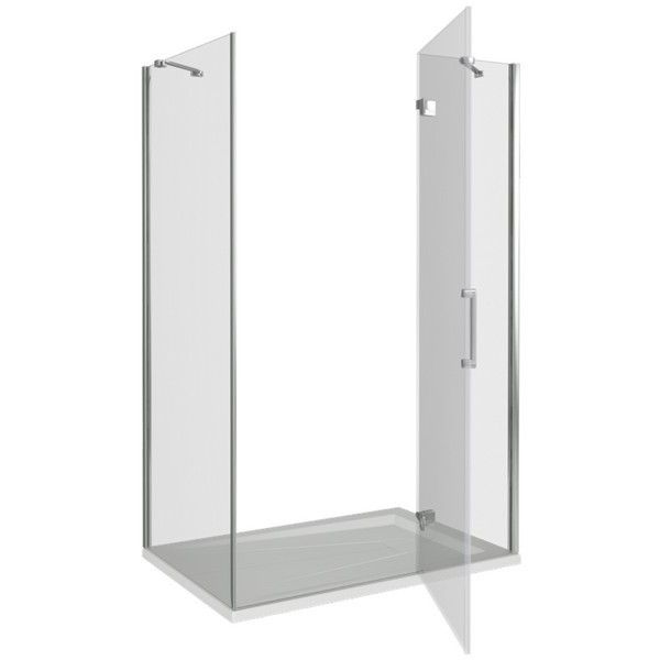 Душевой уголок Good Door Saturn WTW+SP-140x90-C-CH-R