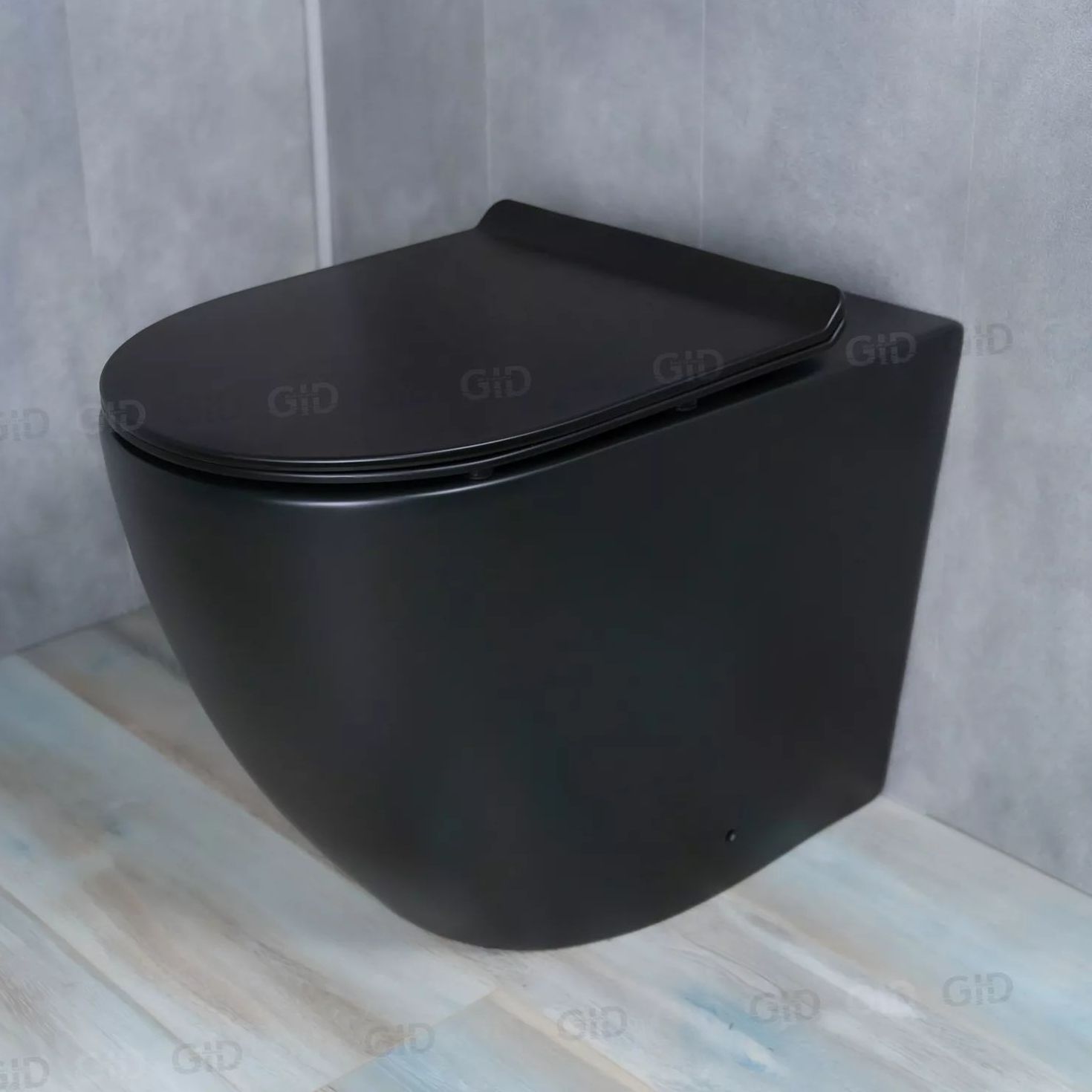 Унитаз приставной Gid TRS-269BM, 62214Y