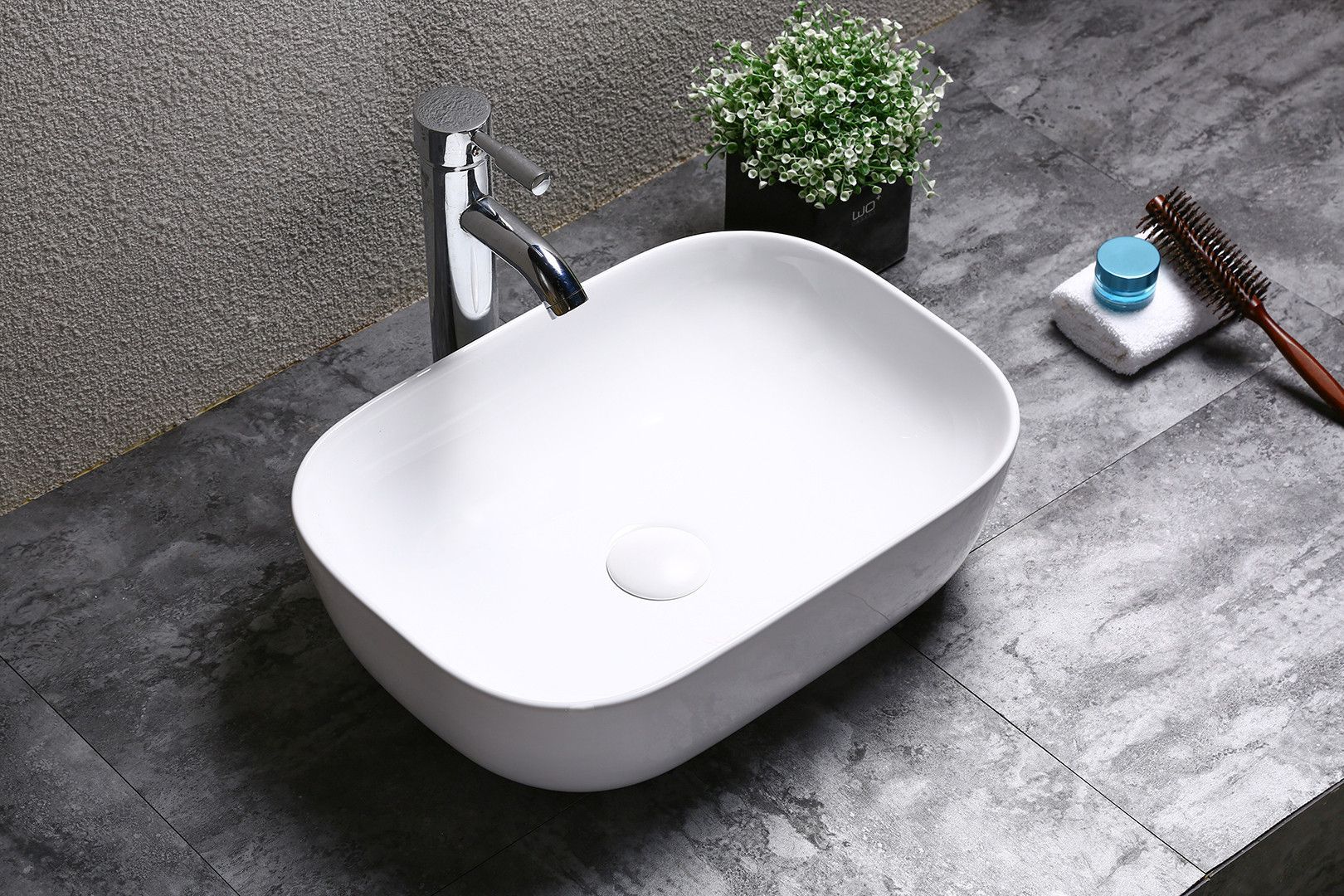 Раковина для ванной Ceramalux 50.5x40.5, 78104