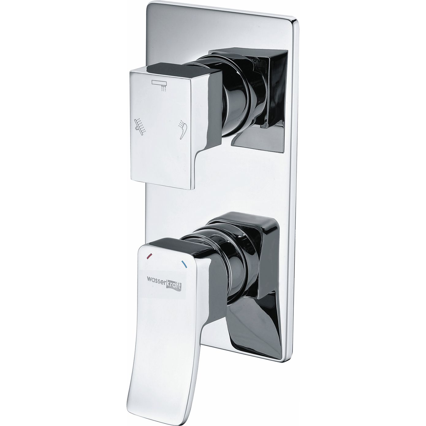 Смеситель для ванны и душа WasserKRAFT Aller, 10671