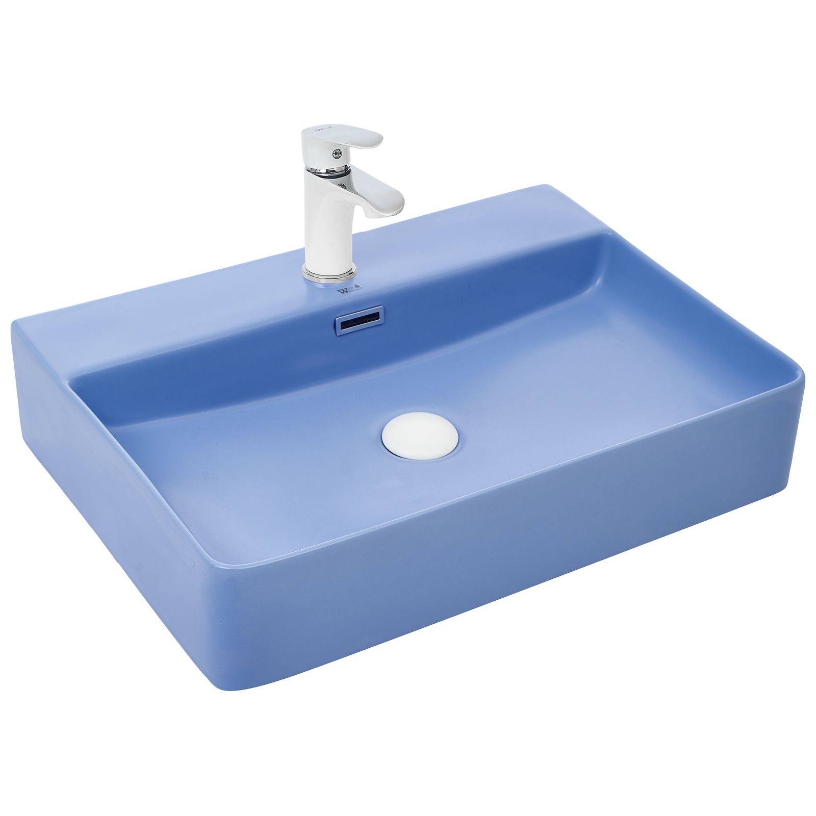 Раковина накладная WeltWasser ELBACH 2173 MBL 60x42