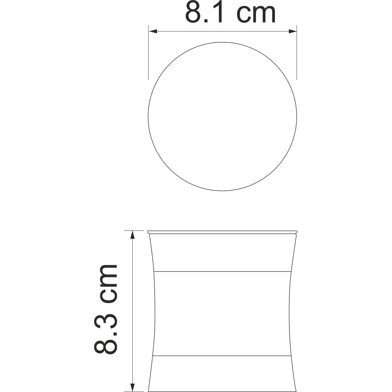 Косметическая емкость с крышкой WasserKRAFT Wern, K-7579