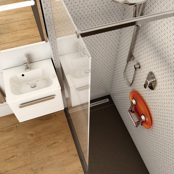 Сиденье для душа Ravak OVO-P Orange, B8F0000005