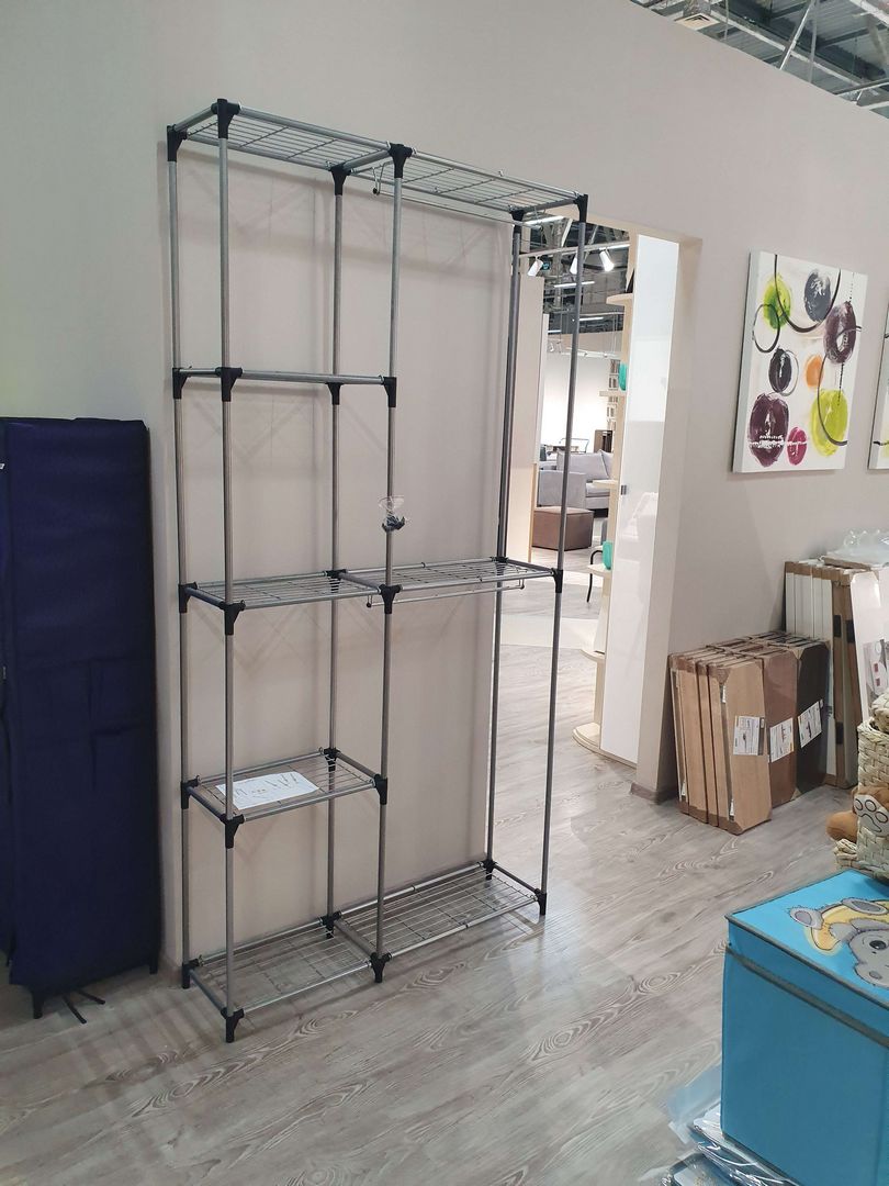 Вешалка Sheffilton SHT-WR15 черный/хром лак, 956168