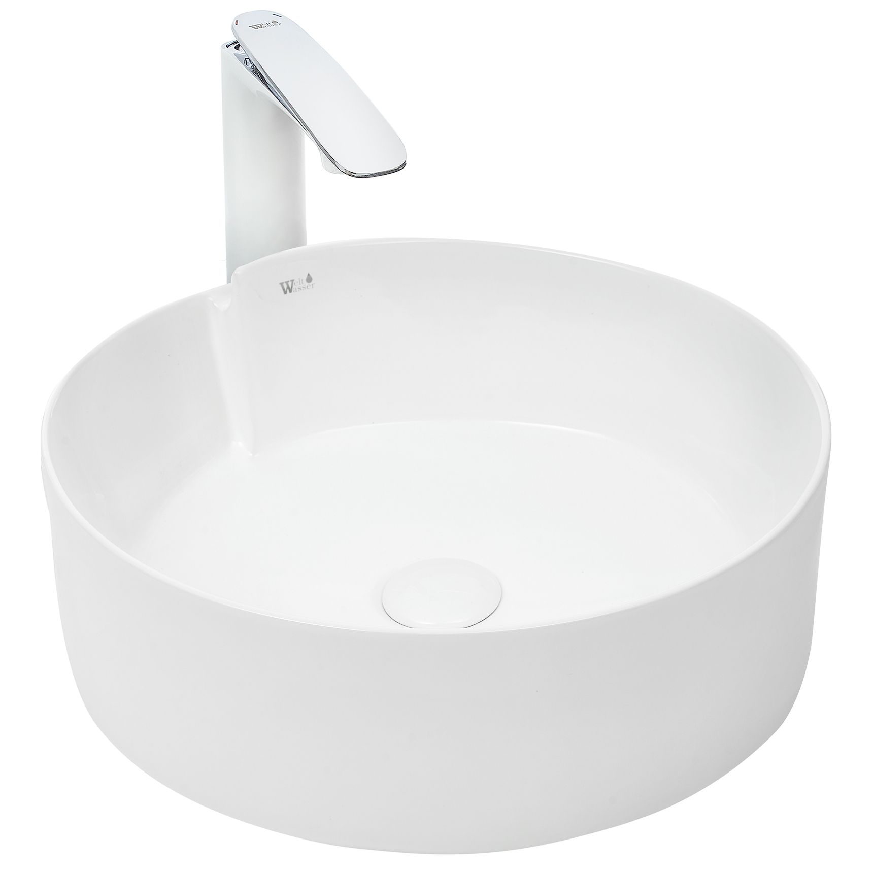 Раковина накладная WeltWasser ELBACH 3261 43.5x43.5