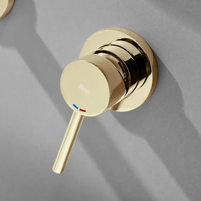 Смеситель встраиваемый Rea Lungo Long Gold, REA-B0370
