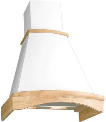 Кухонная вытяжка Elikor РОТОНДА 60П-650-П3Л (бежевый/дуб неокрашенный, съемное), 843334