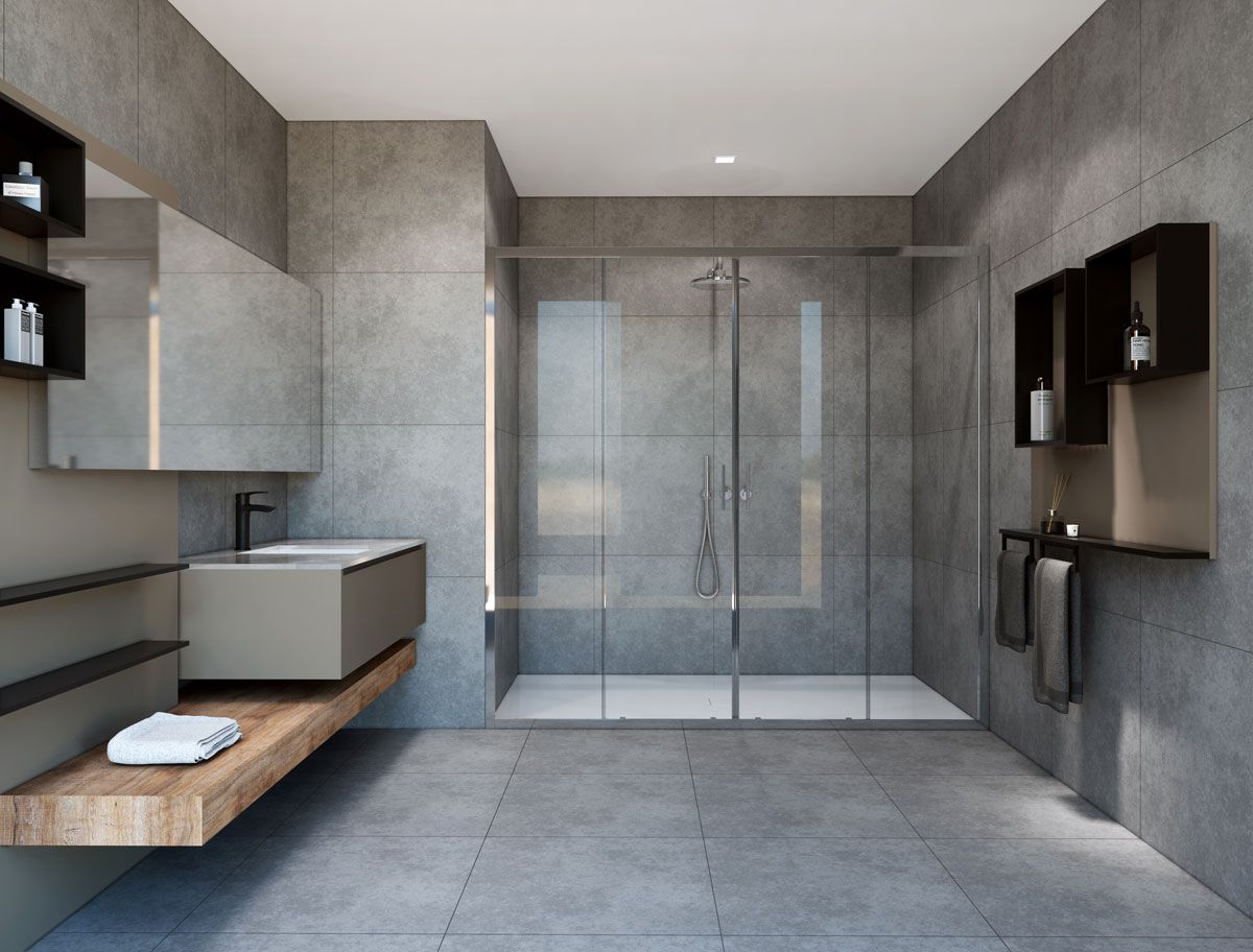 Душевая дверь Vincea Garda VDS-1G2-CL