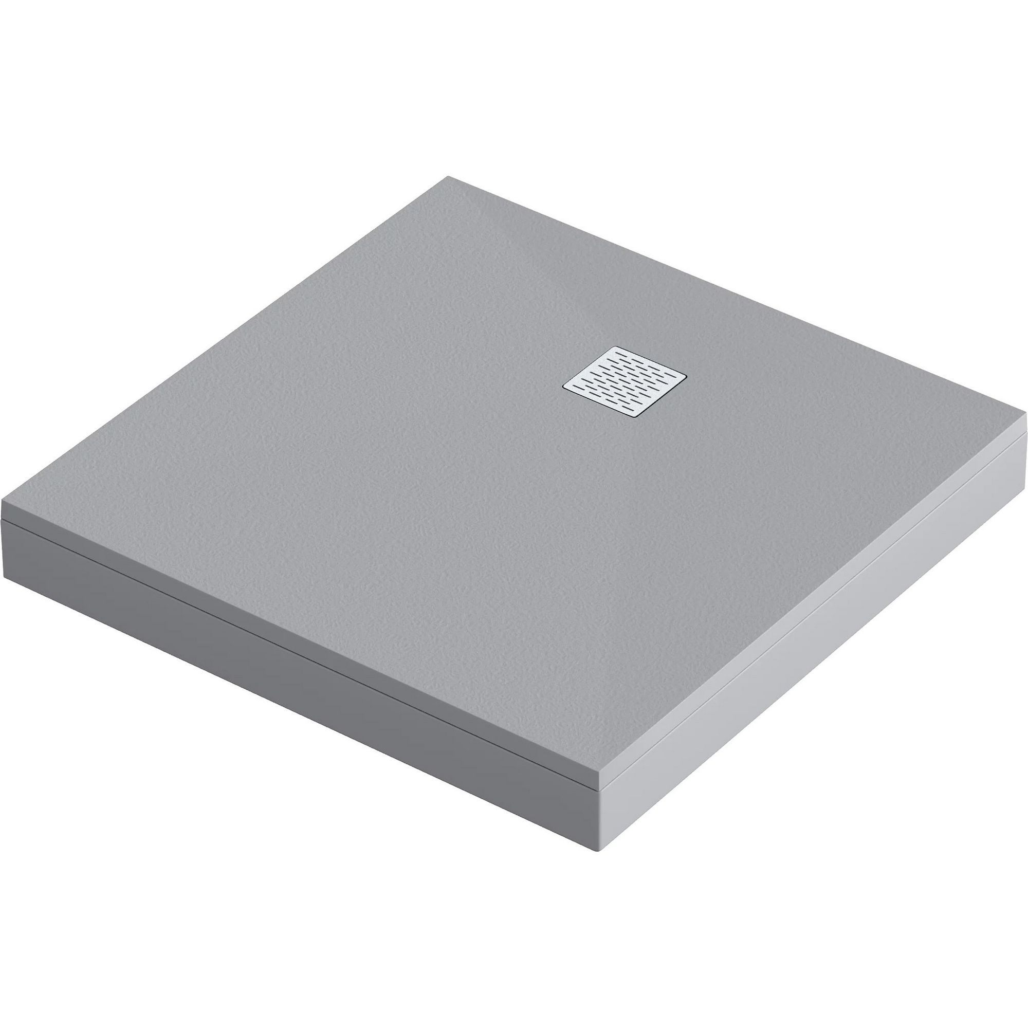 Мраморный душевой поддон Good Door Essentia CR графит