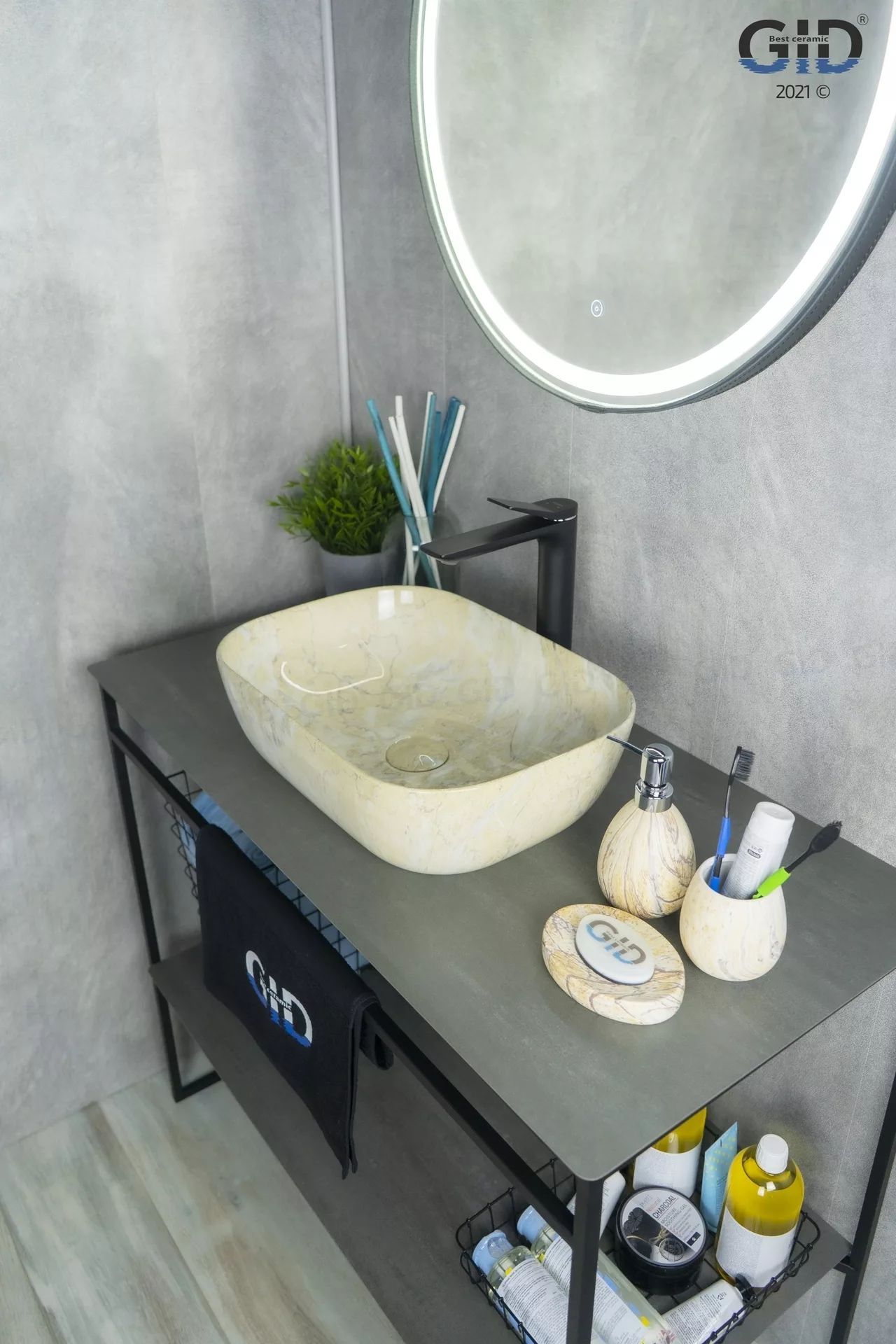 Умывальник Gid MNC547 46x32.5, 54463