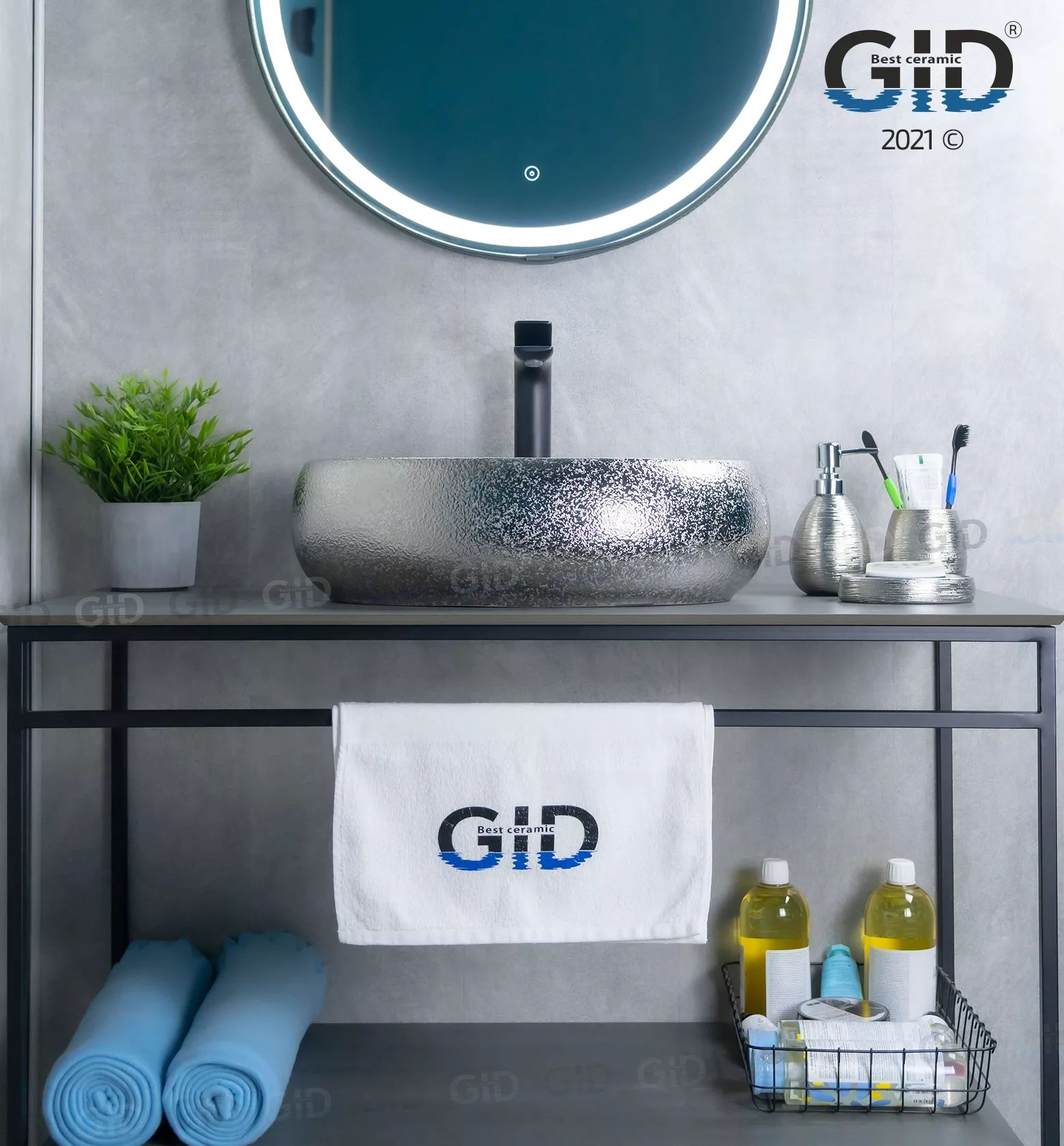 Умывальник Gid 9030S 48x34, 52235