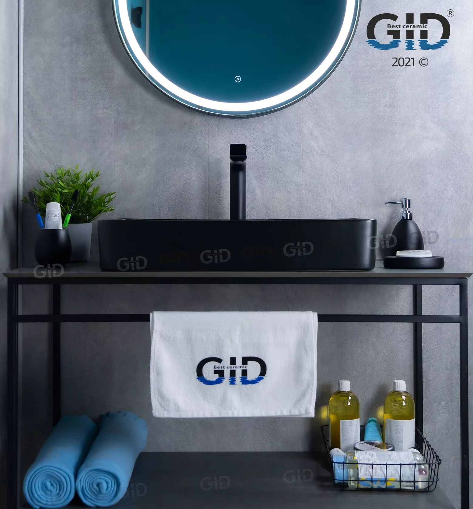 Умывальник Gid BM9396 60x34, 53344