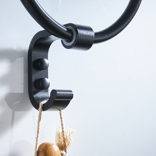 Кольцо для полотенца (черный) Ledeme L5504