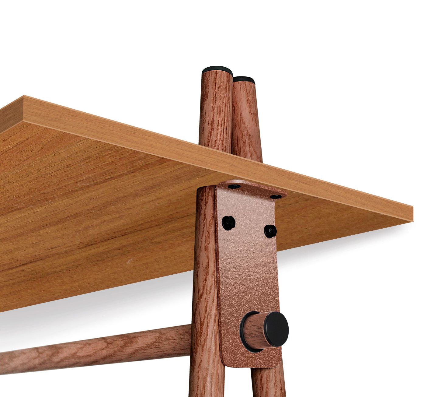 Вешалка Sheffilton SHT-HW2 орех/темный орех, 155912