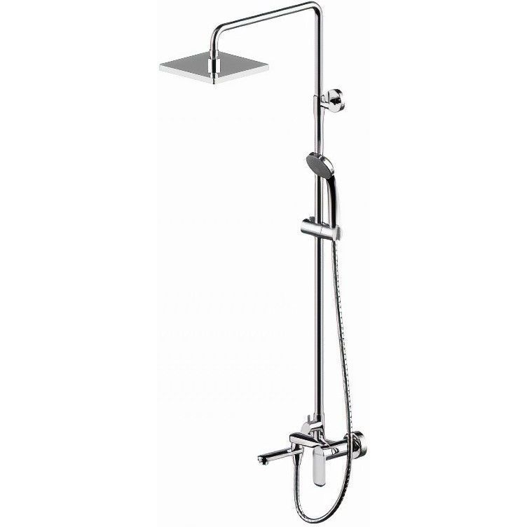 Душевая колонна со смесителем Bravat Opal F6125183CP-A4