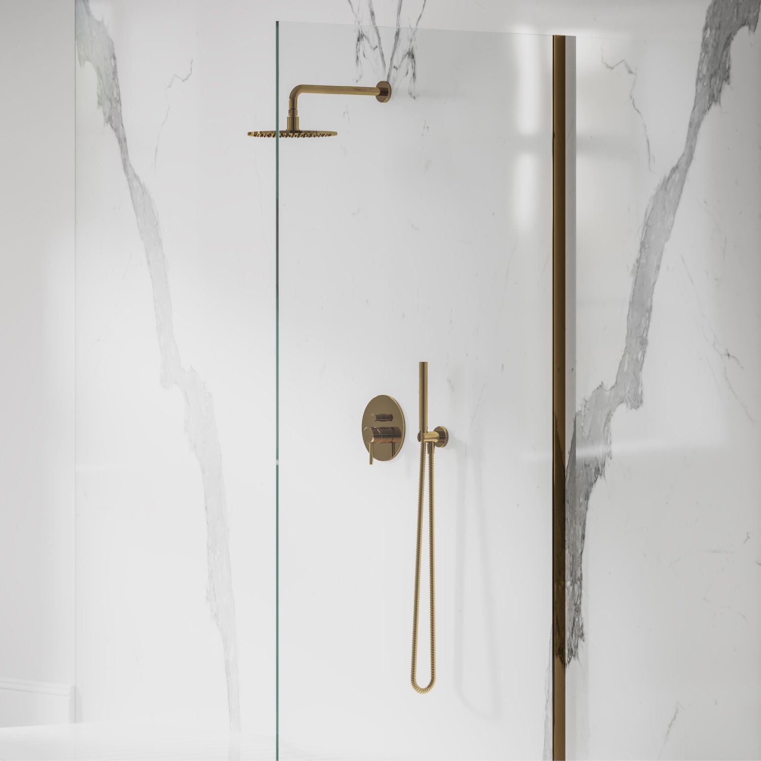 Душевая система скрытого монтажа Omnires Y, SYSY19GL