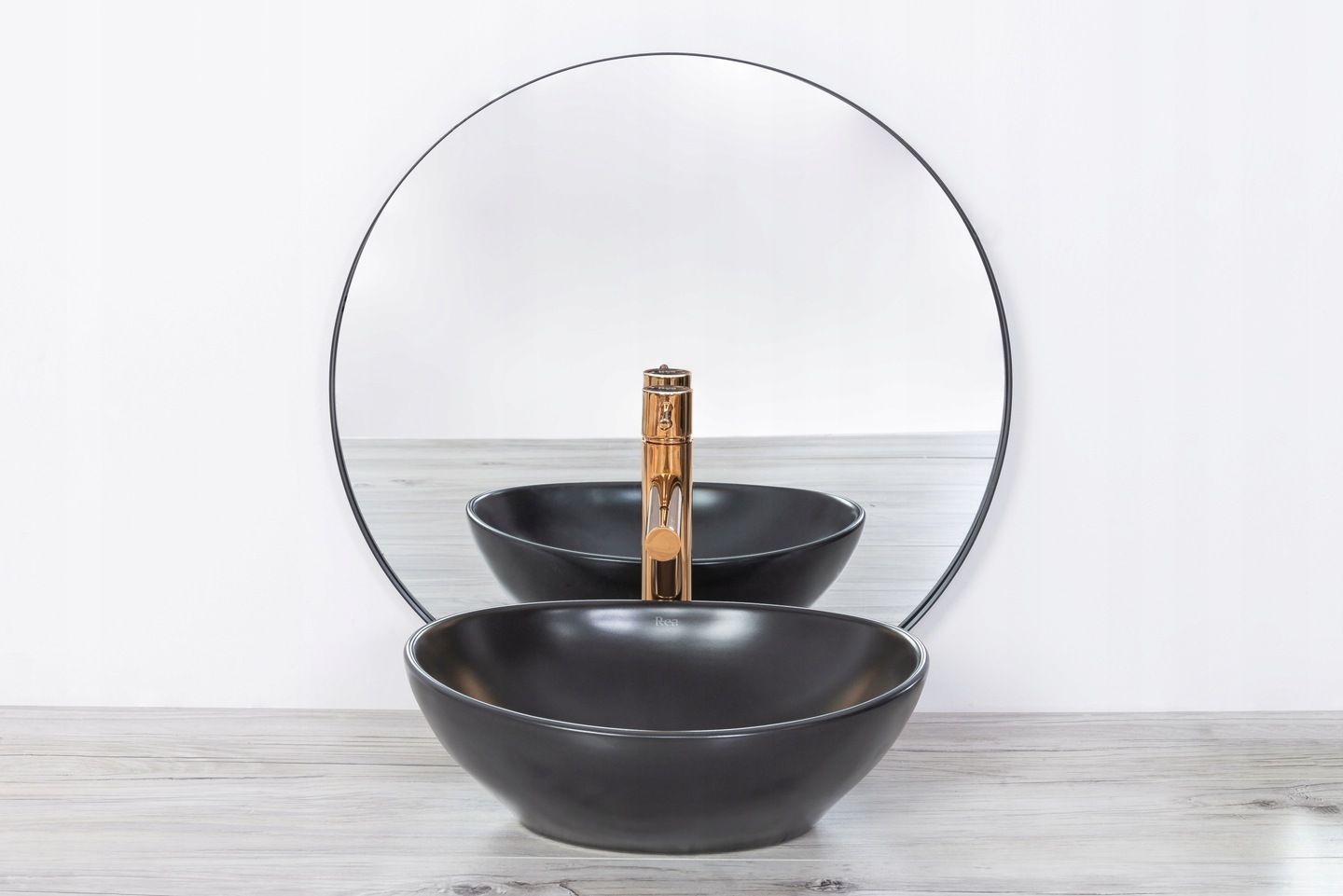 Смеситель для умывальника Rea Tess Rose Gold, REA-B8804