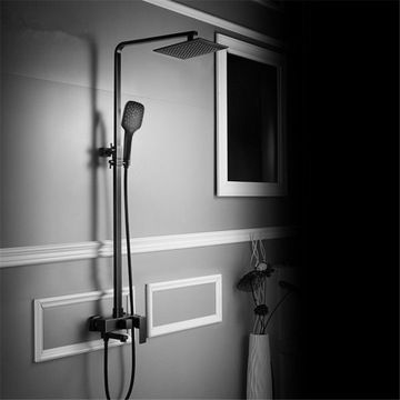 Душевая система Rea Fort Black, REA-P9861