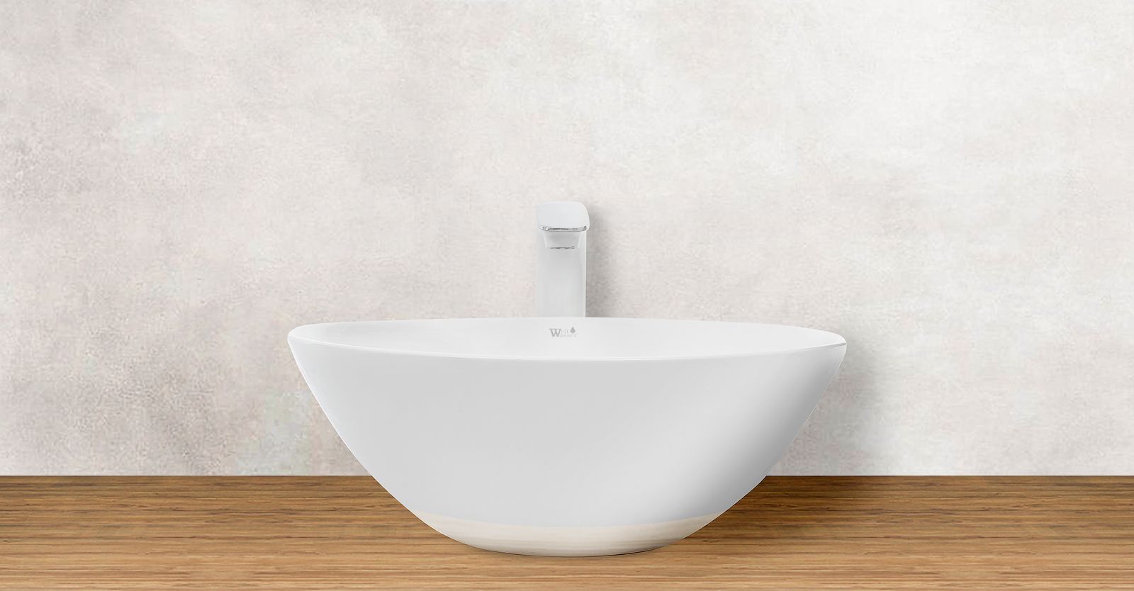 Раковина накладная WeltWasser ELBACH 3132 43x43