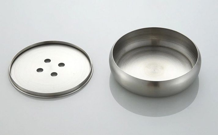 Мыльница металлическая Ledeme L424-2