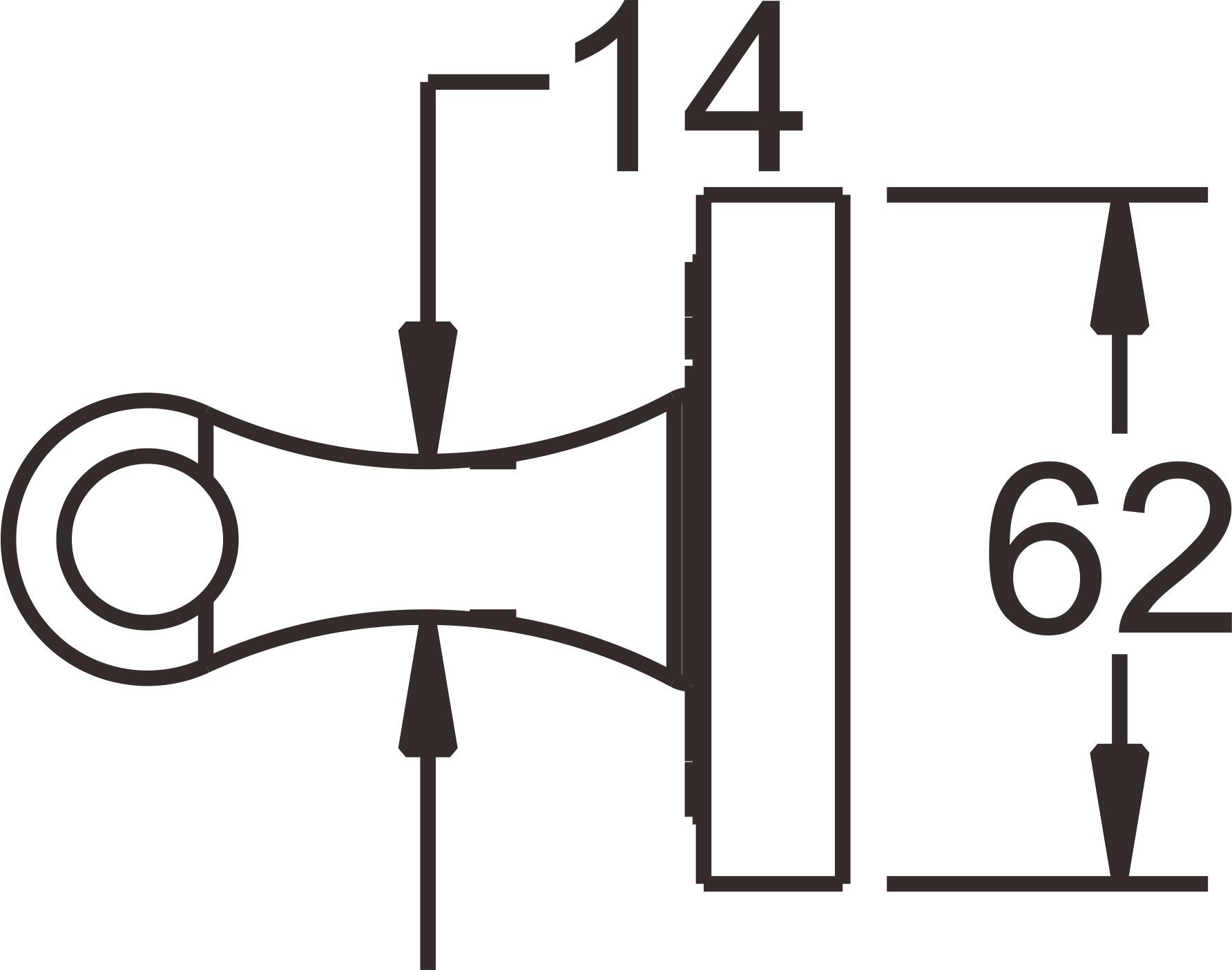 Полотенцедержатель Rose, RG1017Q