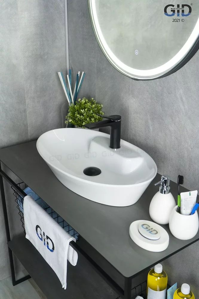 Умывальник Gid N9398 61x37, 51142