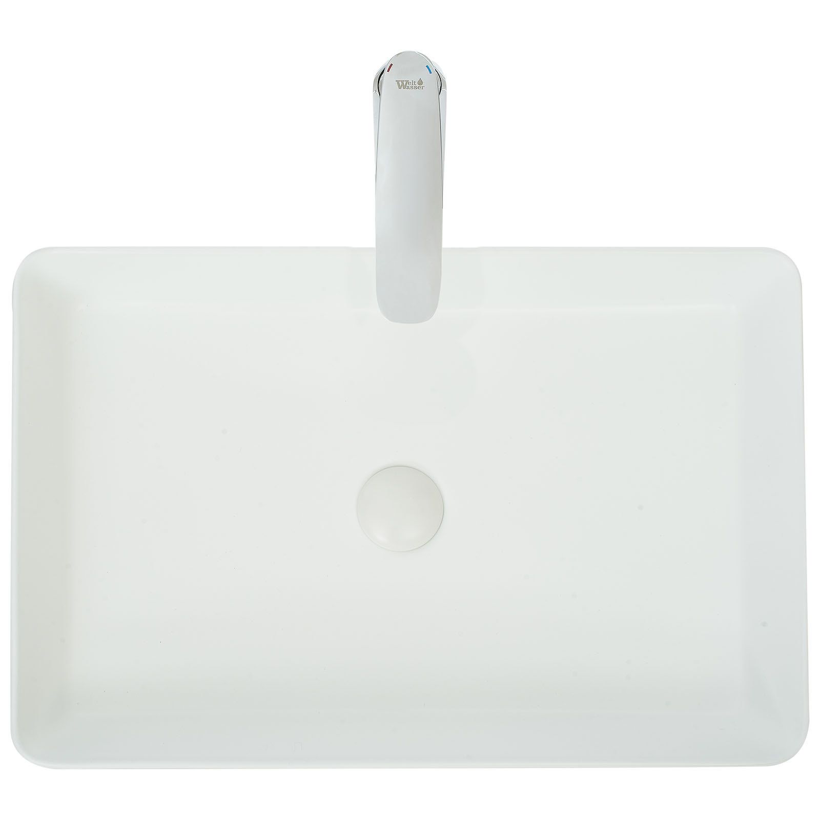 Раковина накладная WeltWasser ELBACH 2174 MW 60x40.5