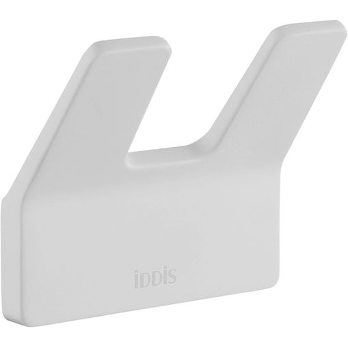 Крючок двойной, сплав металлов, Slide, белый матовый, Iddis Slide, SLIWT20i41