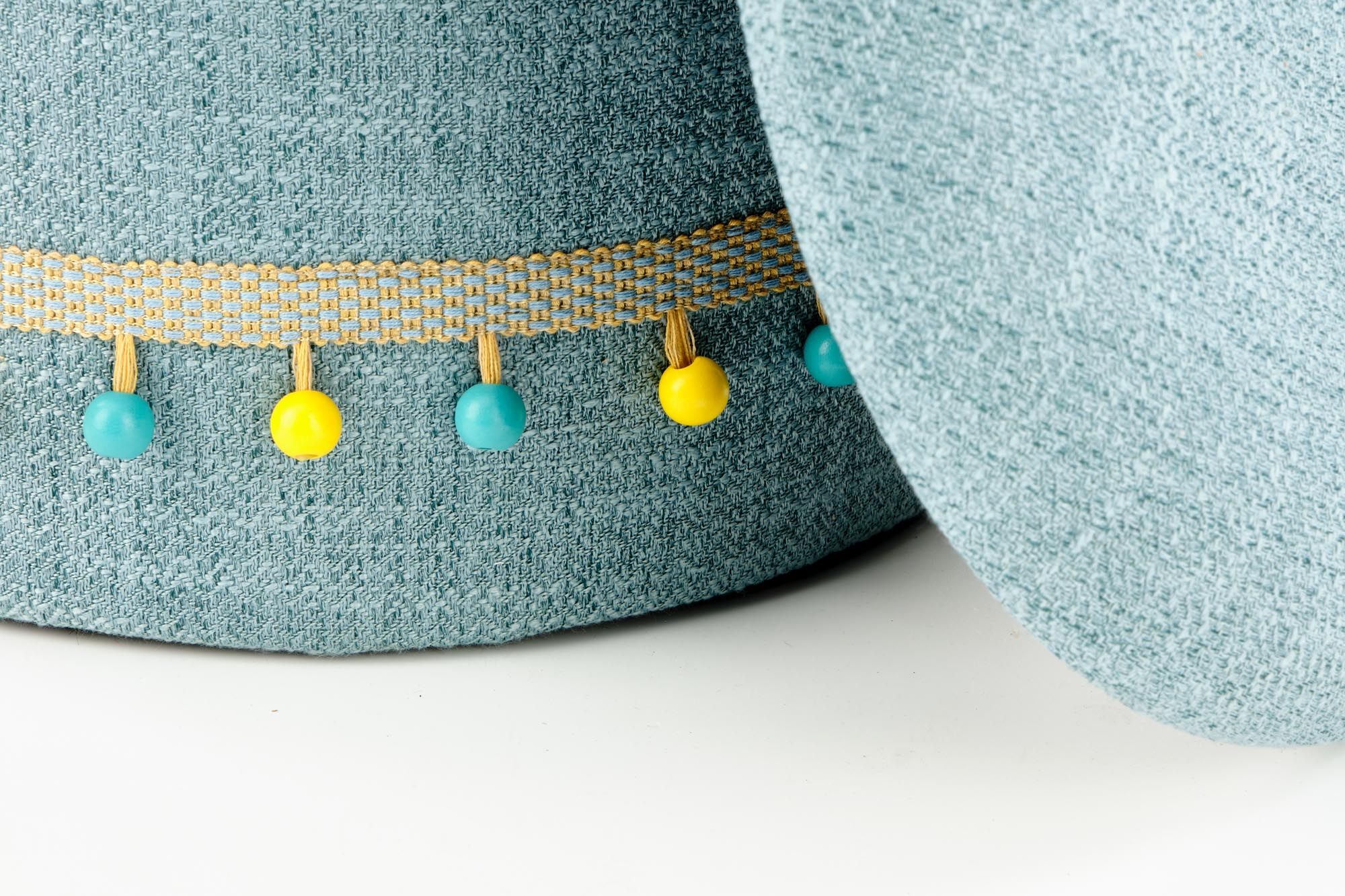 Комплект Halmar Grado (2 пуфа) светло-синий, V-CH-GRADO-PUFA-J.NIEBIESKI