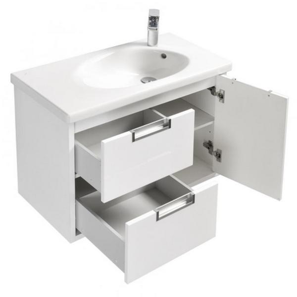 Модуль для раковины Roca Etna 80 белый глянец, 7857301806