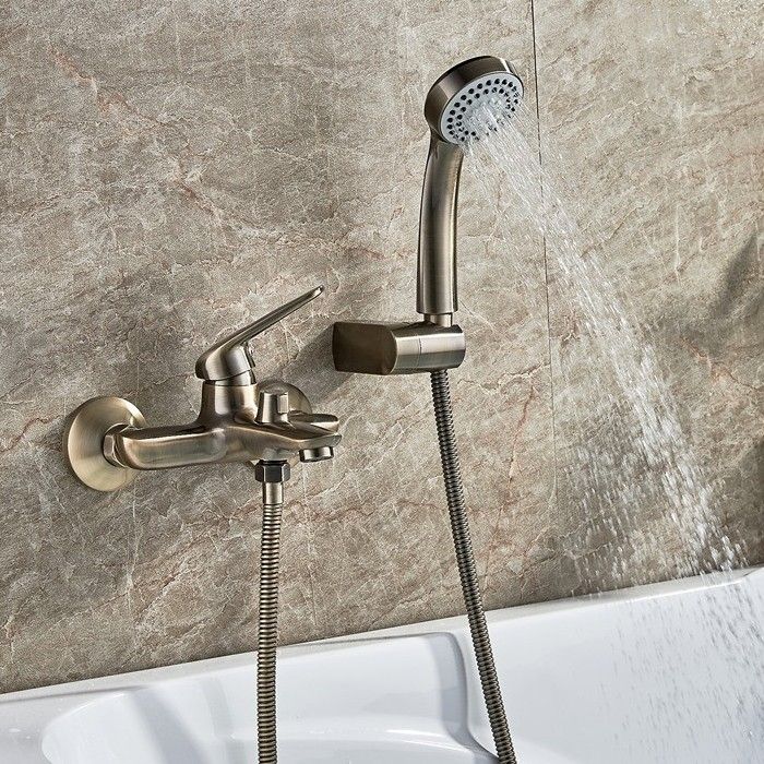 Смеситель для ванны бронза Ledeme L3248C