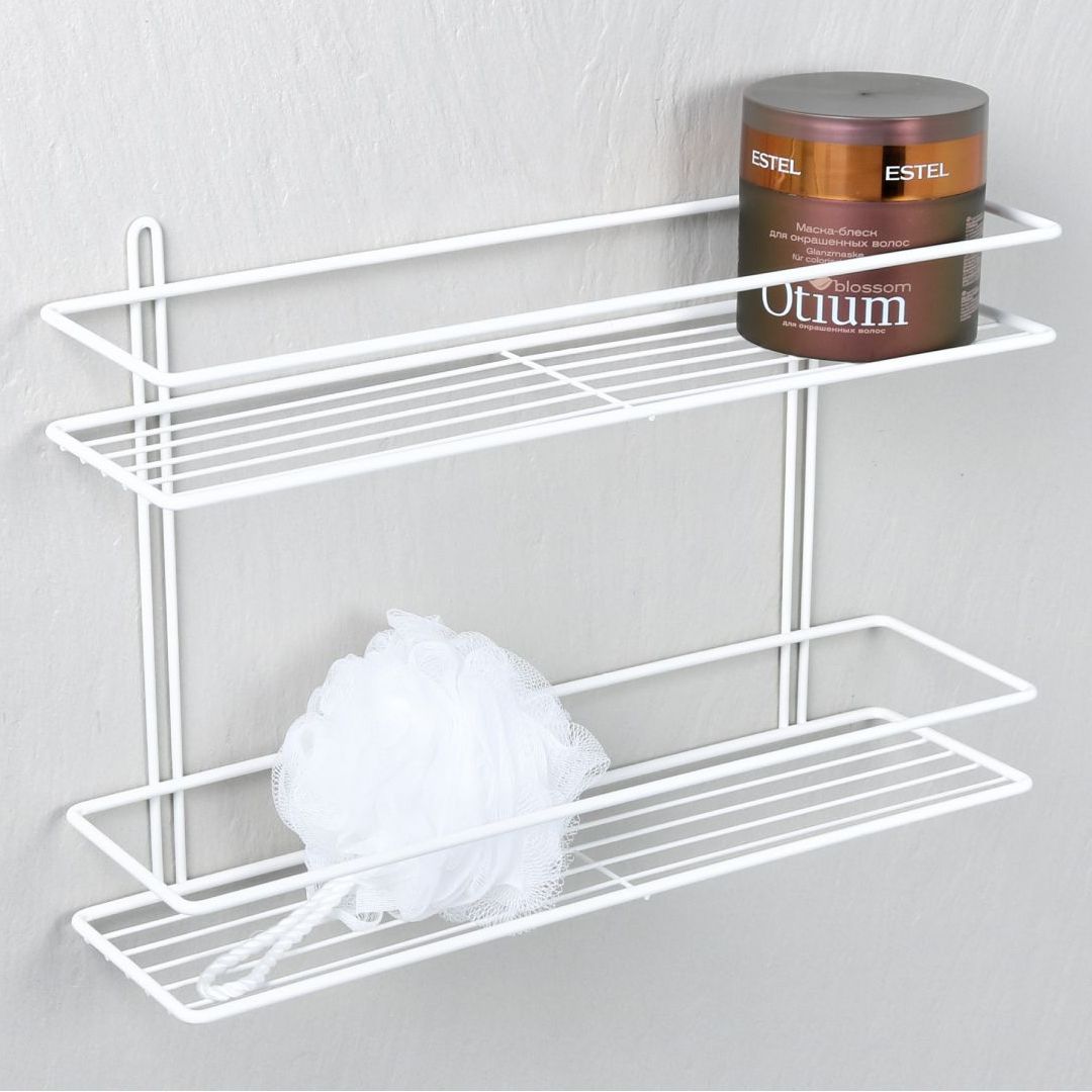 Полка прямая двухэтажная Fixsen, FX-730W-2