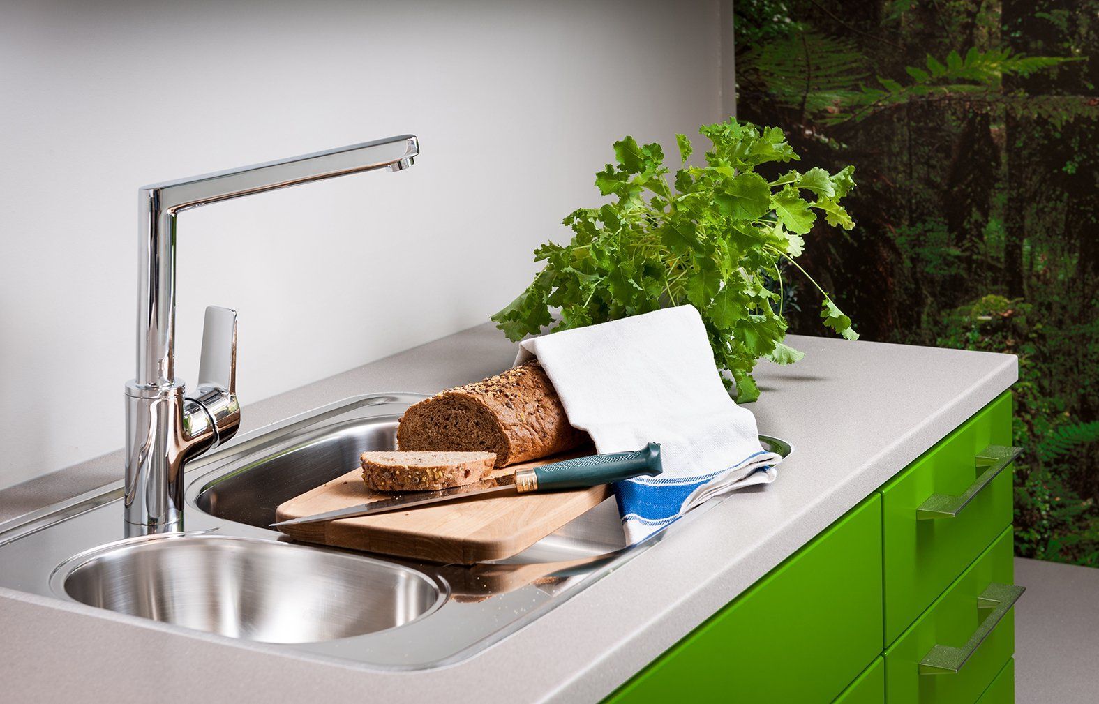 Смеситель для кухни Oras Twista, 3838F