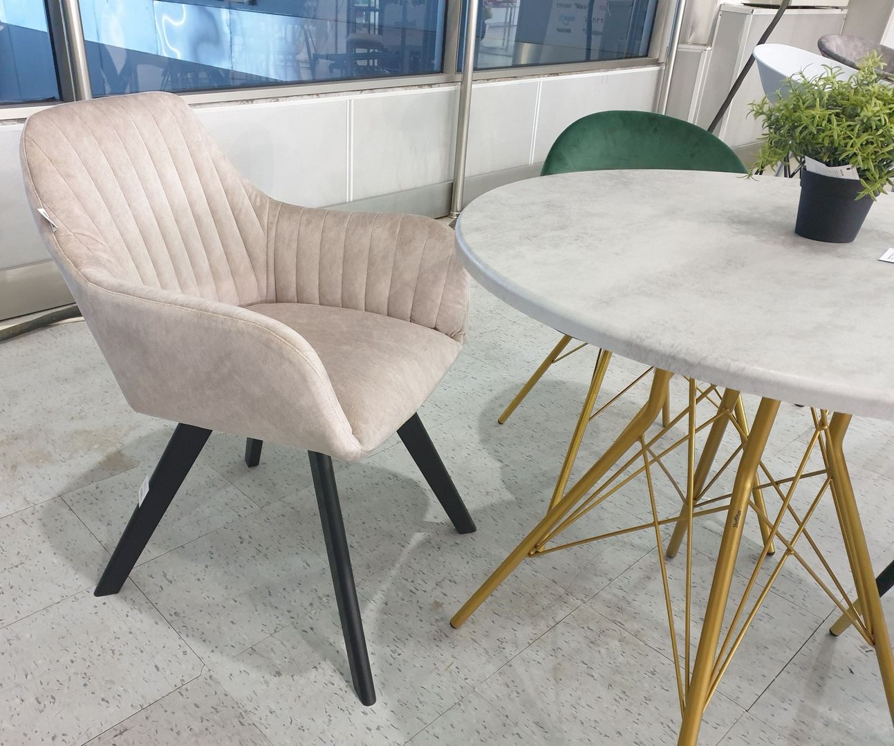 Основание для стола Sheffilton SHT-TU2-1 золото, 182940