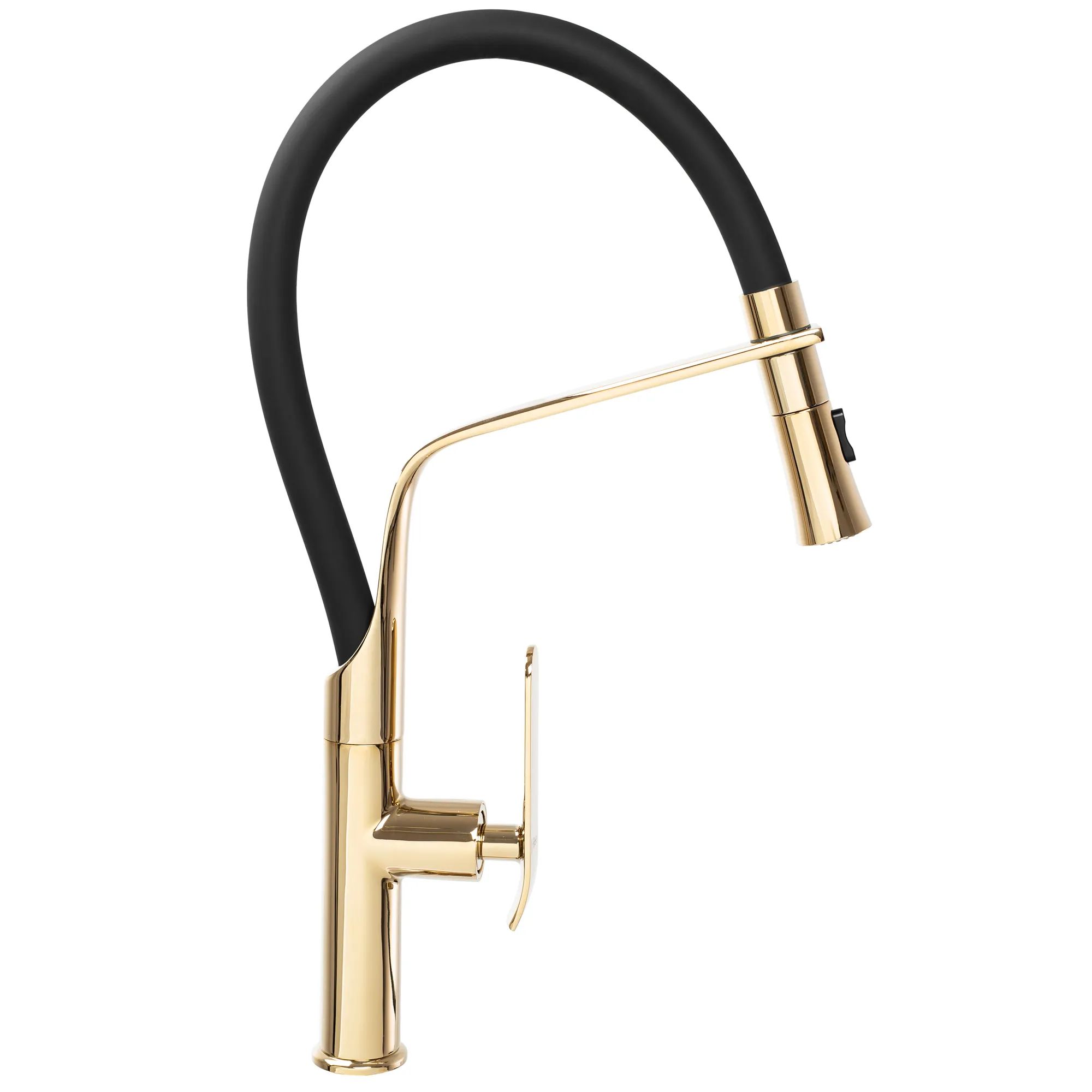 Смеситель для кухни Rea Castor Black/L.Gold, REA-B6936