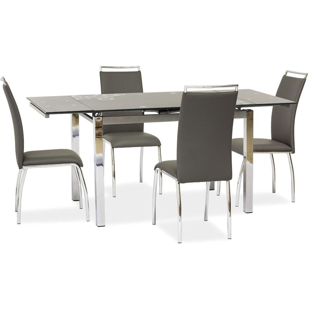 Стол обеденный Signal GD-017 серый, GD017S