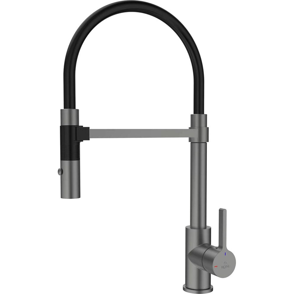 Смеситель для кухни с гибким изливом и магнитом Rose, R133T