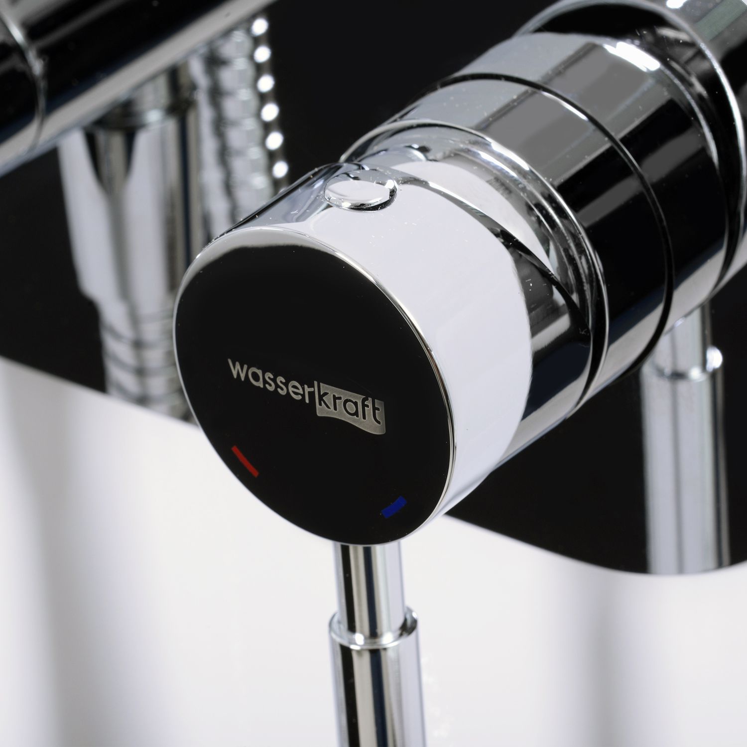 Встраиваемый смеситель для душа с гигиенической лейкой WasserKRAFT Main, 4138