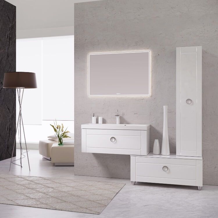 Зеркало с подсветкой Aqwella UM 80