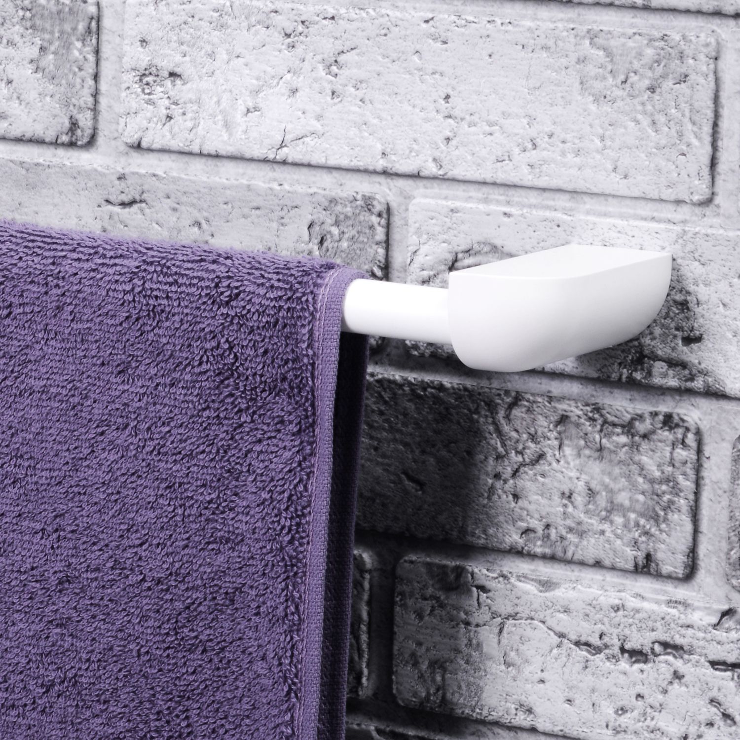 Держатель полотенец одинарный WasserKRAFT Kammel, K-8330WHITE