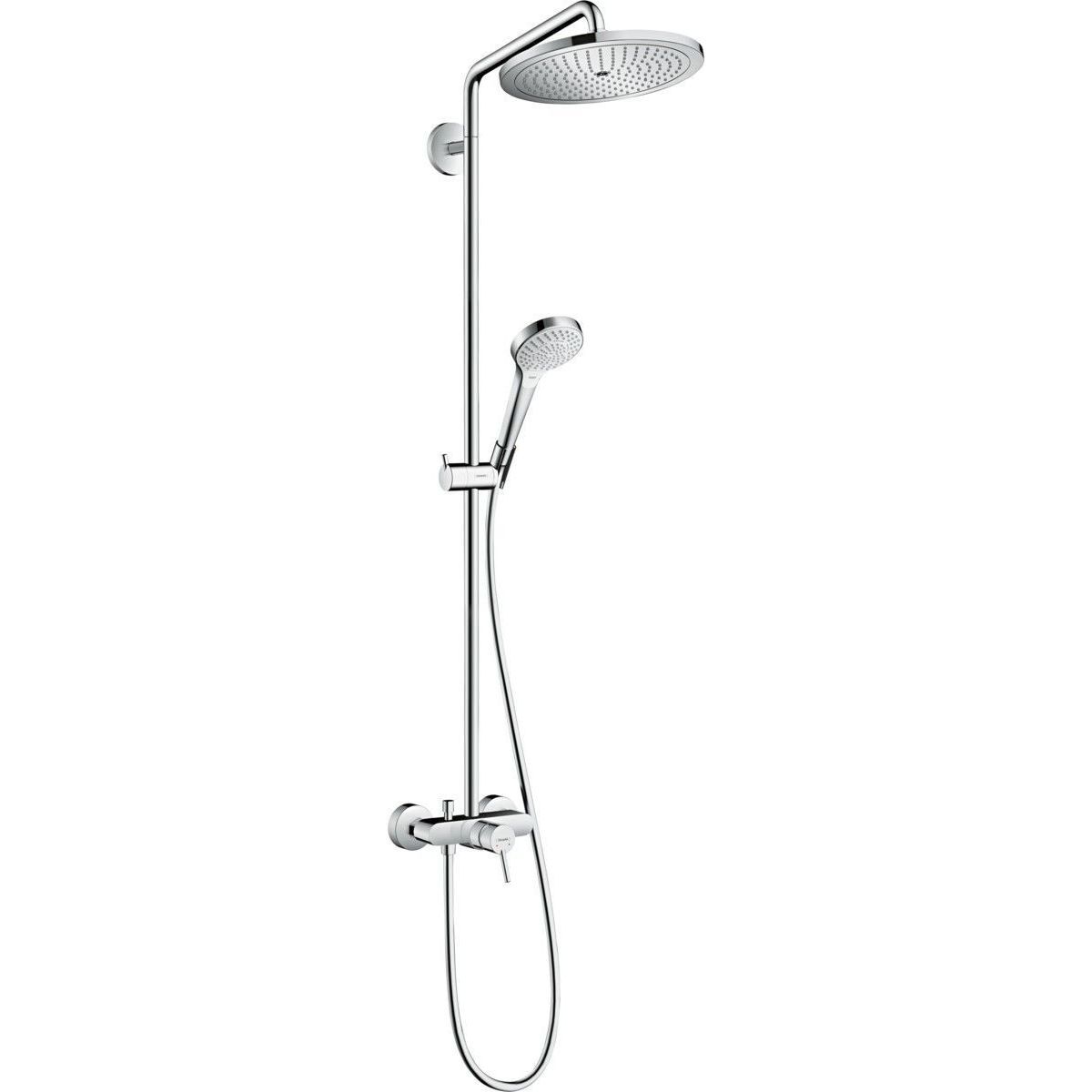 Душевая стойка Hansgrohe Showerpipe 280 1jet с однорычажным смесителем, 26791000