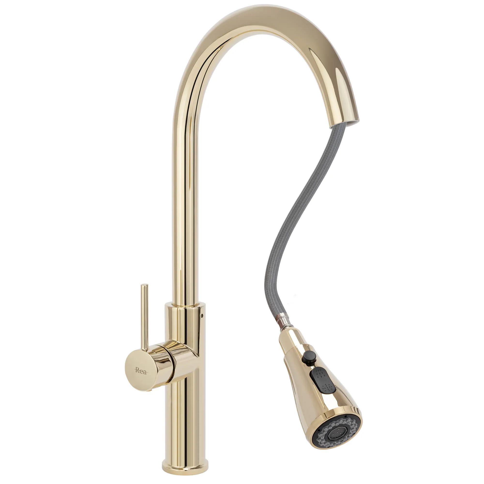 Смеситель для кухни Rea Nest Gold, REA-B2058