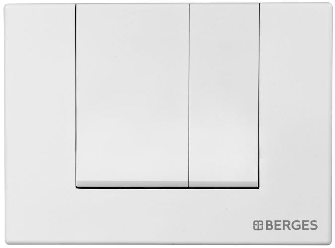Инсталляция для скрытого монтажа унитаза Berges Novum кнопка S1 белая, 040241